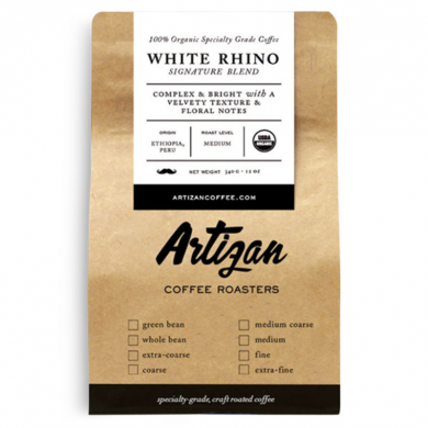 Organic White Rhino Espresso Blend